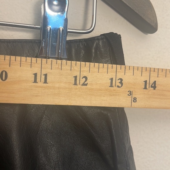 NWT Vtg I.B. Diffusion High Waisted Leather Pants - Picture 6 of 6